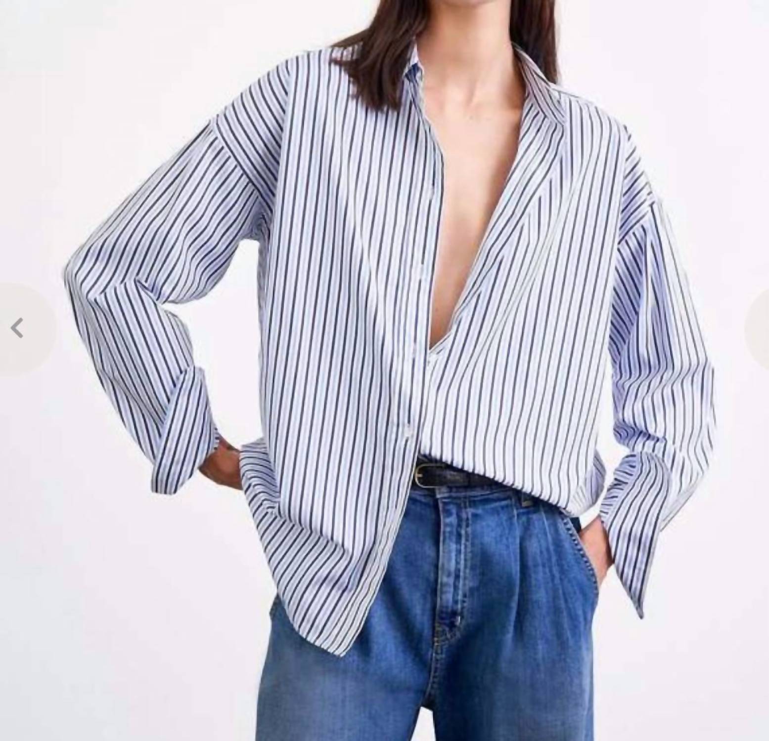 Nili Lotan - Mael Oversized Shirt