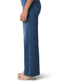 Paige Anessa Wide Leg Jeans in aerial - women's jeans - alternate view