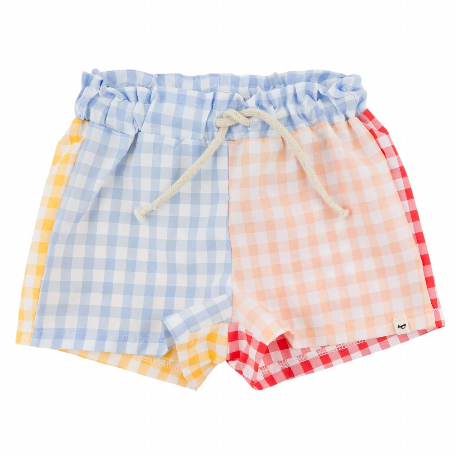 Oh Baby! - Kids Multiple Mixed Checks Emerson Short