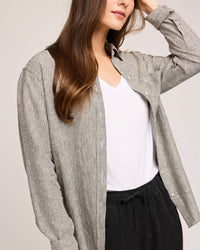 Gentle Fawn - Women's Arabella Striped Button Down Shirt