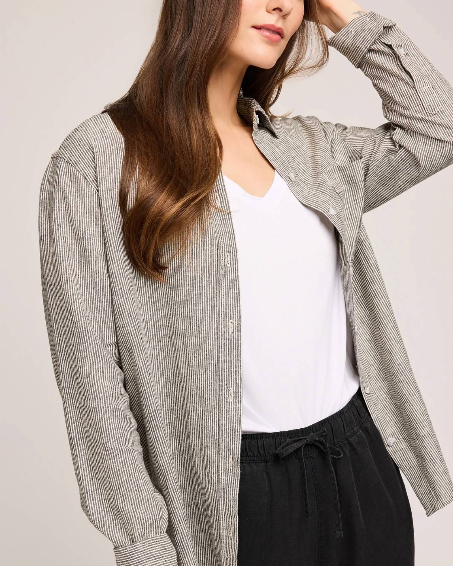 Gentle Fawn - Women's Arabella Striped Button Down Shirt