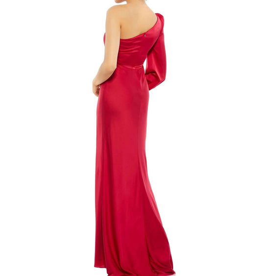 Ieena For Mac Duggal - Long Formal One Shoulder Dress