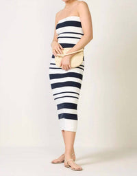 French Connection - Women's Maxime Knit Strapless Midi Dress
