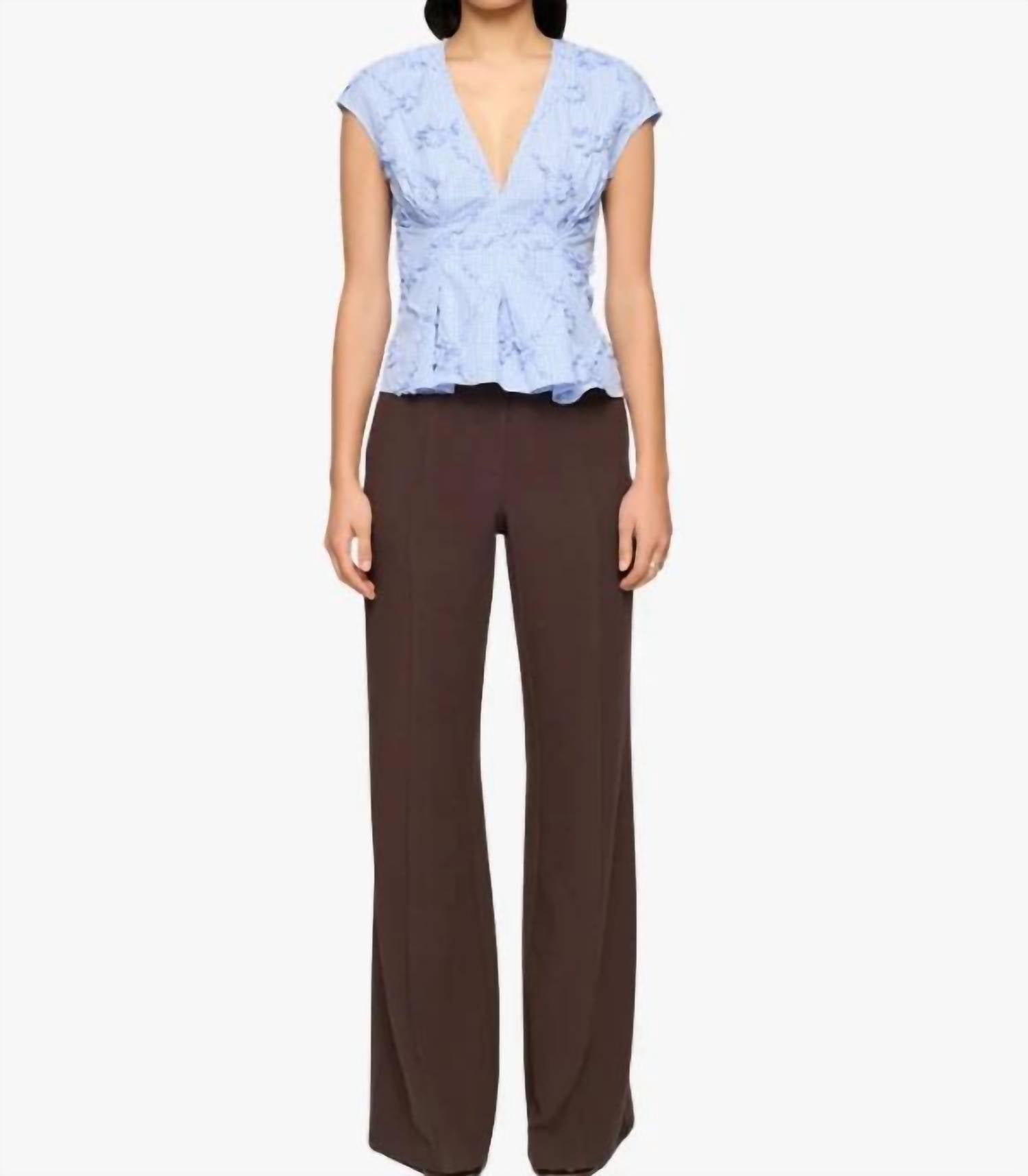 Clea - Women's Billie Pleat Shirt