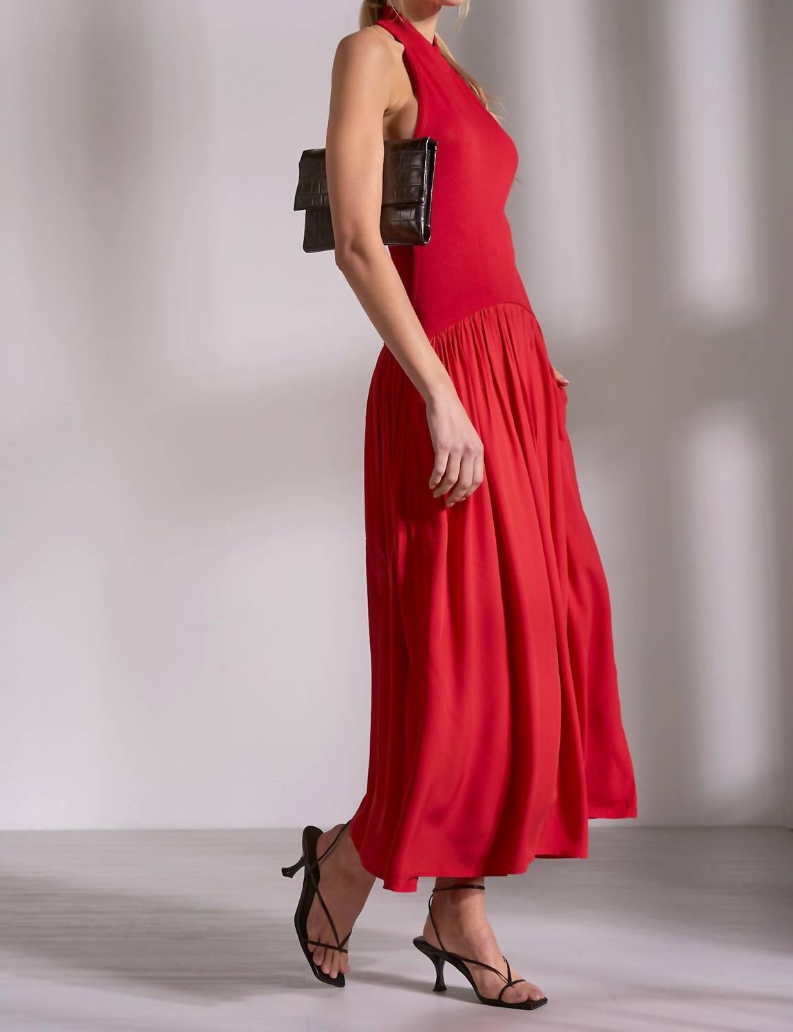 Elan - Halter Midi Dress
