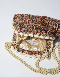 Maria La Rosa - Women's Tepo Tricot Mini Game Clutch Bag
