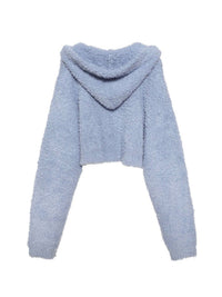 BOYS LIE Bodhi Alex Hoodie in blue - women's top - view 4