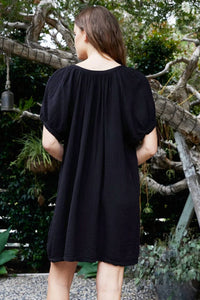 9Seed - Sinfos Puff Sleeve Button Down Dress