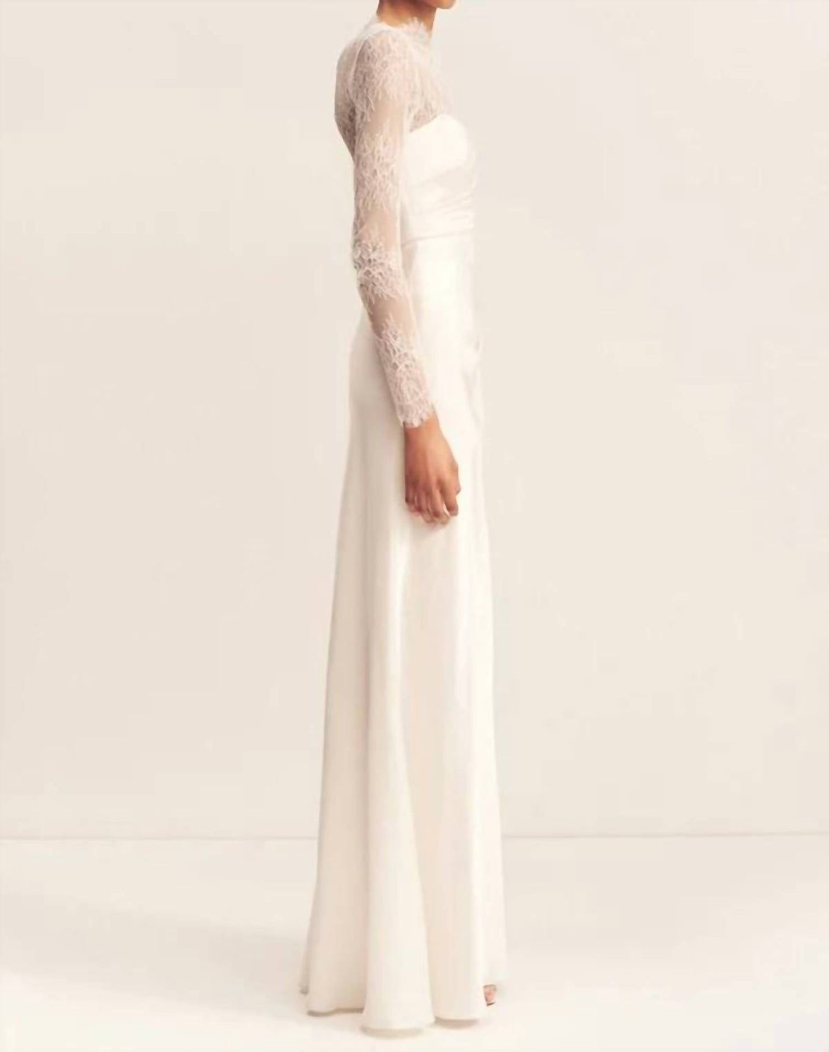 Shona Joy - Lambent Lace Long Sleeve Bodysuit