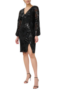 Adrianna Papell - Sequined Sheath Dress