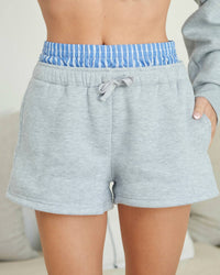 Vintage Havana - Striped Boxer Sweat Short