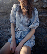 Las Surenas - Linen Blend Shorts