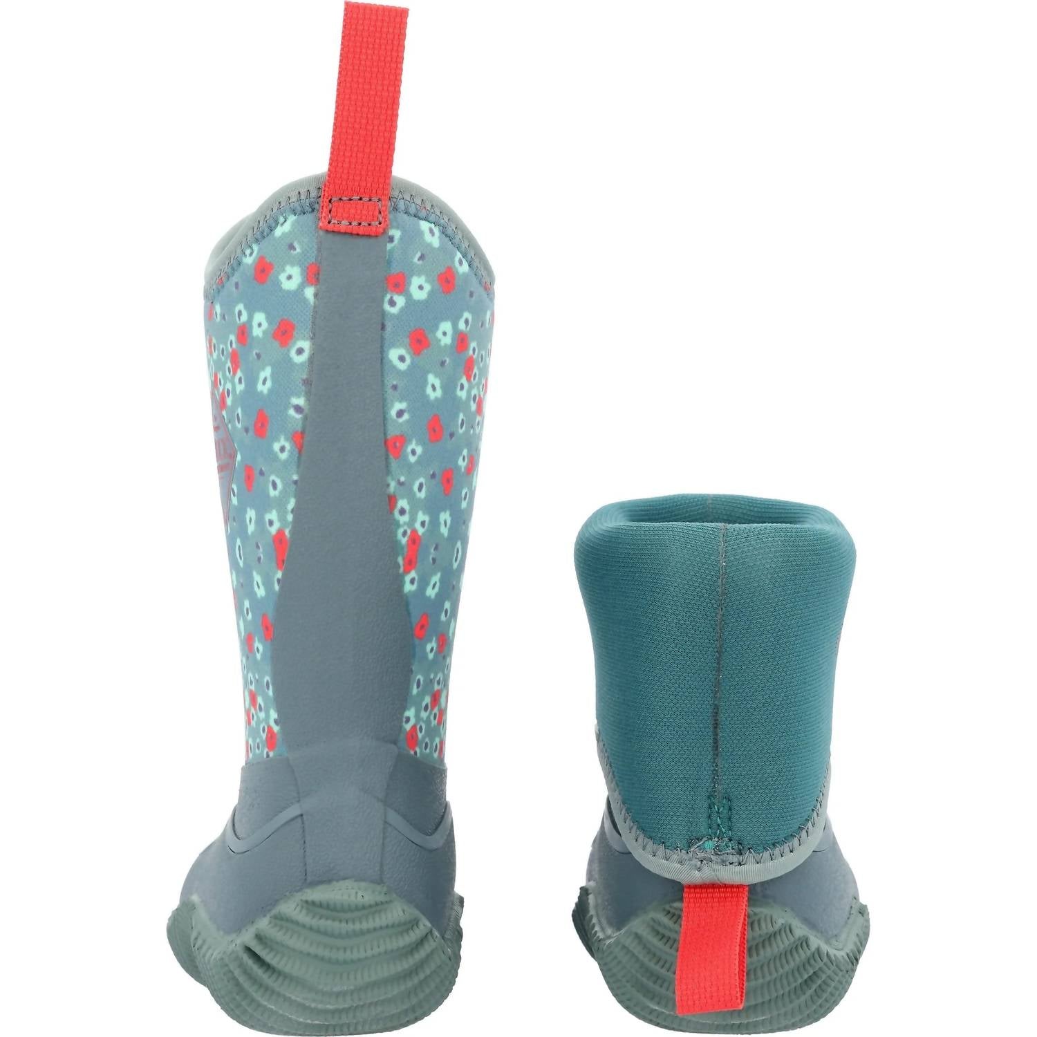 MUCK Girls Rugged Ii Boot in trooper flower - kids' shoe - alternate view