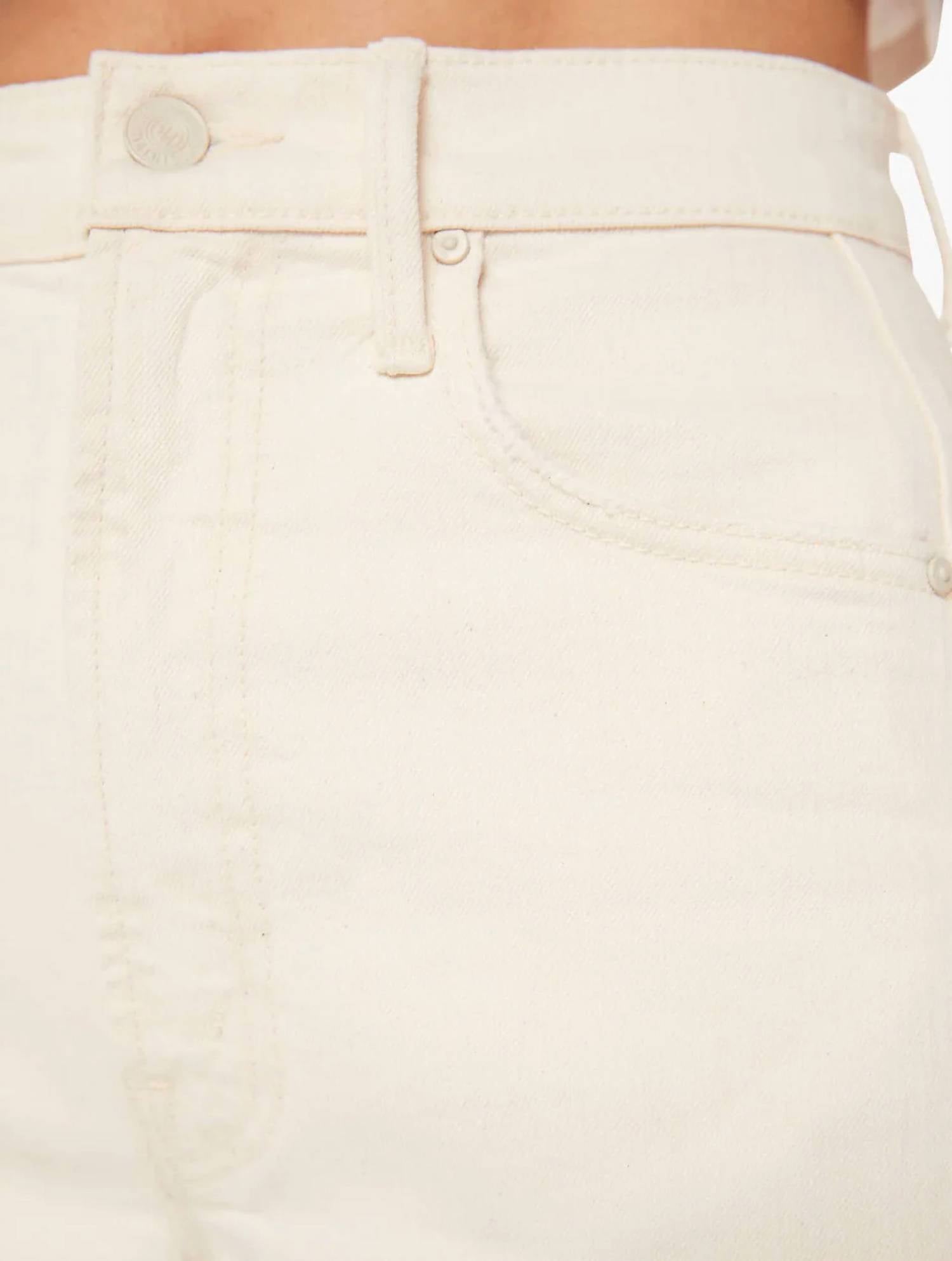Mother - Half Pipe Ankle High-waisted Jean