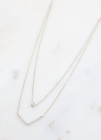 Caroline Hill - Women's Arrow Layered Necklace