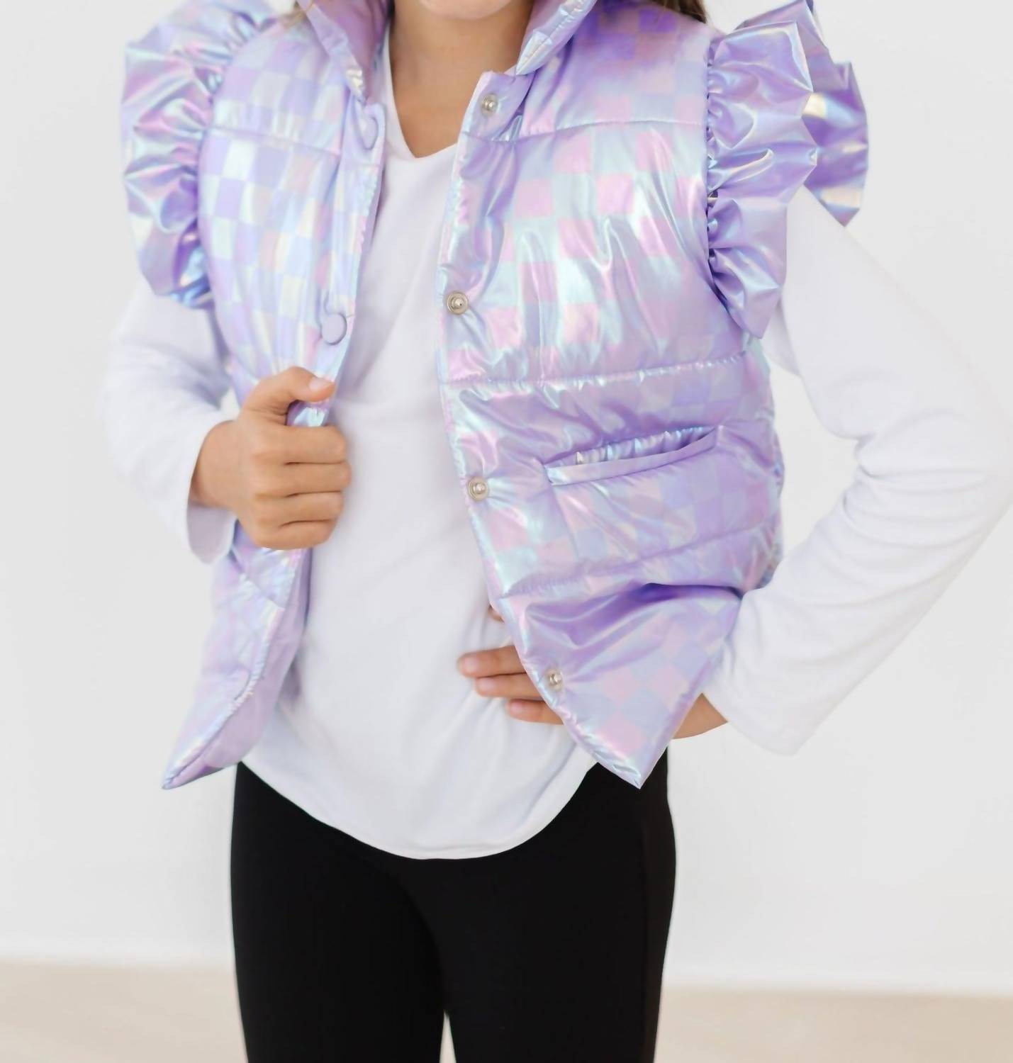Mila & Rose - Girl's Haze Puffer Vest