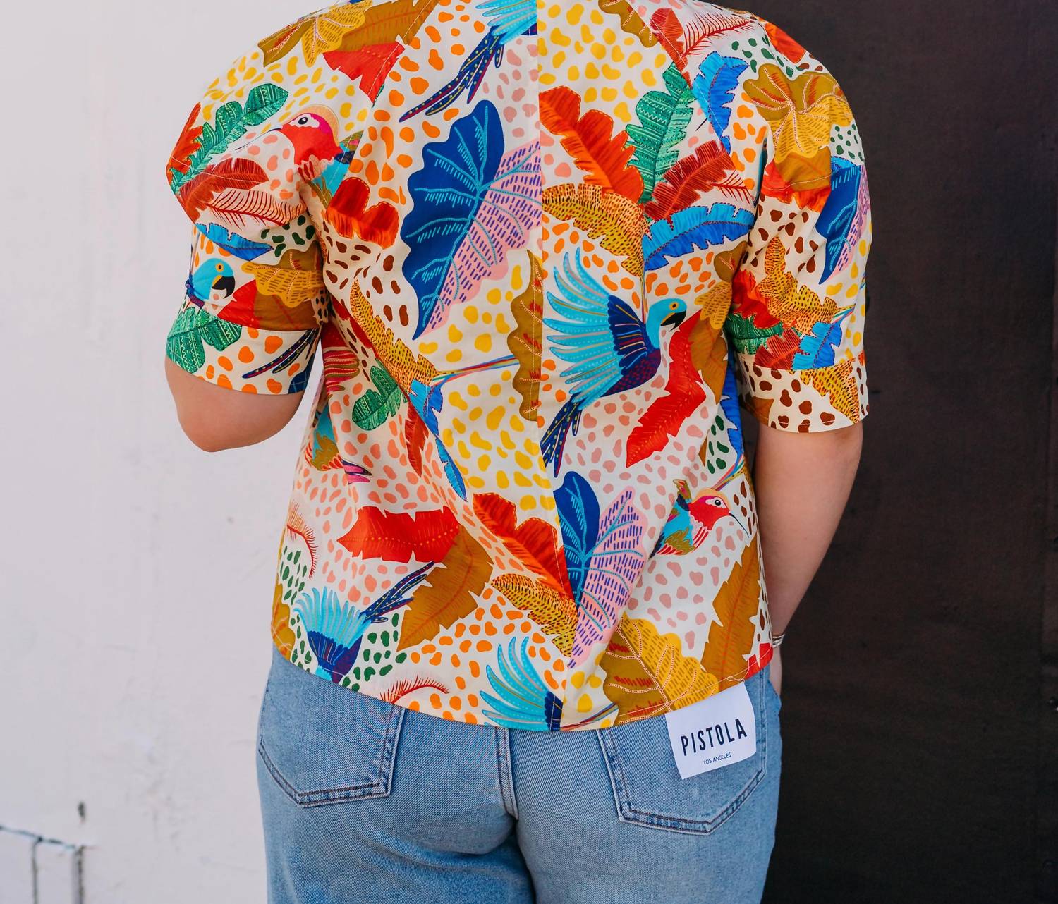 Jade - Lantern Sleeve Shirt