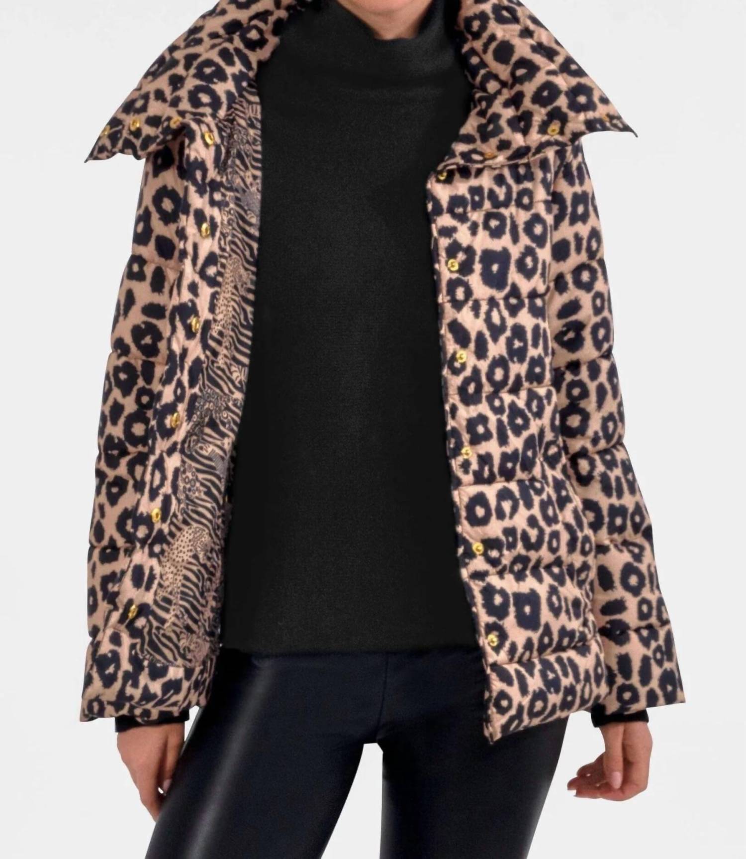 GRETCHEN SCOTT Cloud Nine Puffer Jacket in champagne - women's jacket