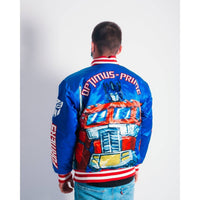 Headgear Classics - Optimus-prime Transformers Satin Jacket