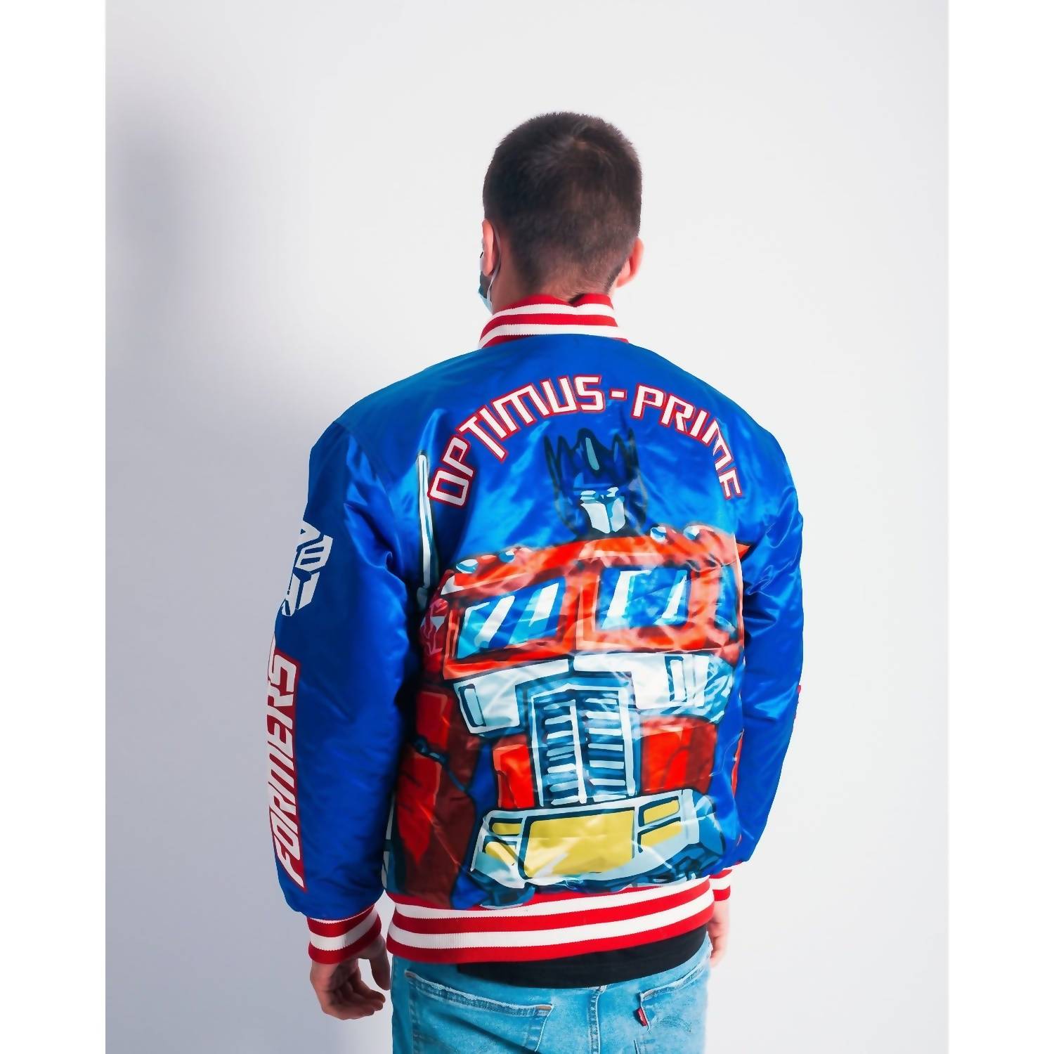 Headgear Classics - Optimus-prime Transformers Satin Jacket