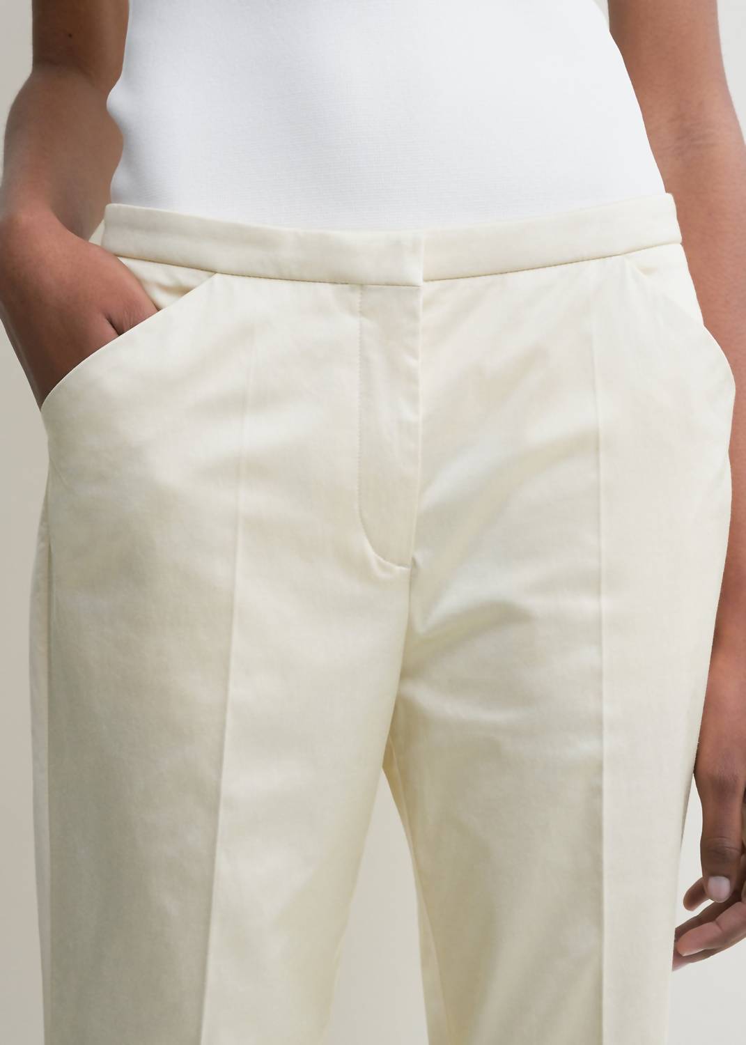 Toteme - Cropped Straight Trouser