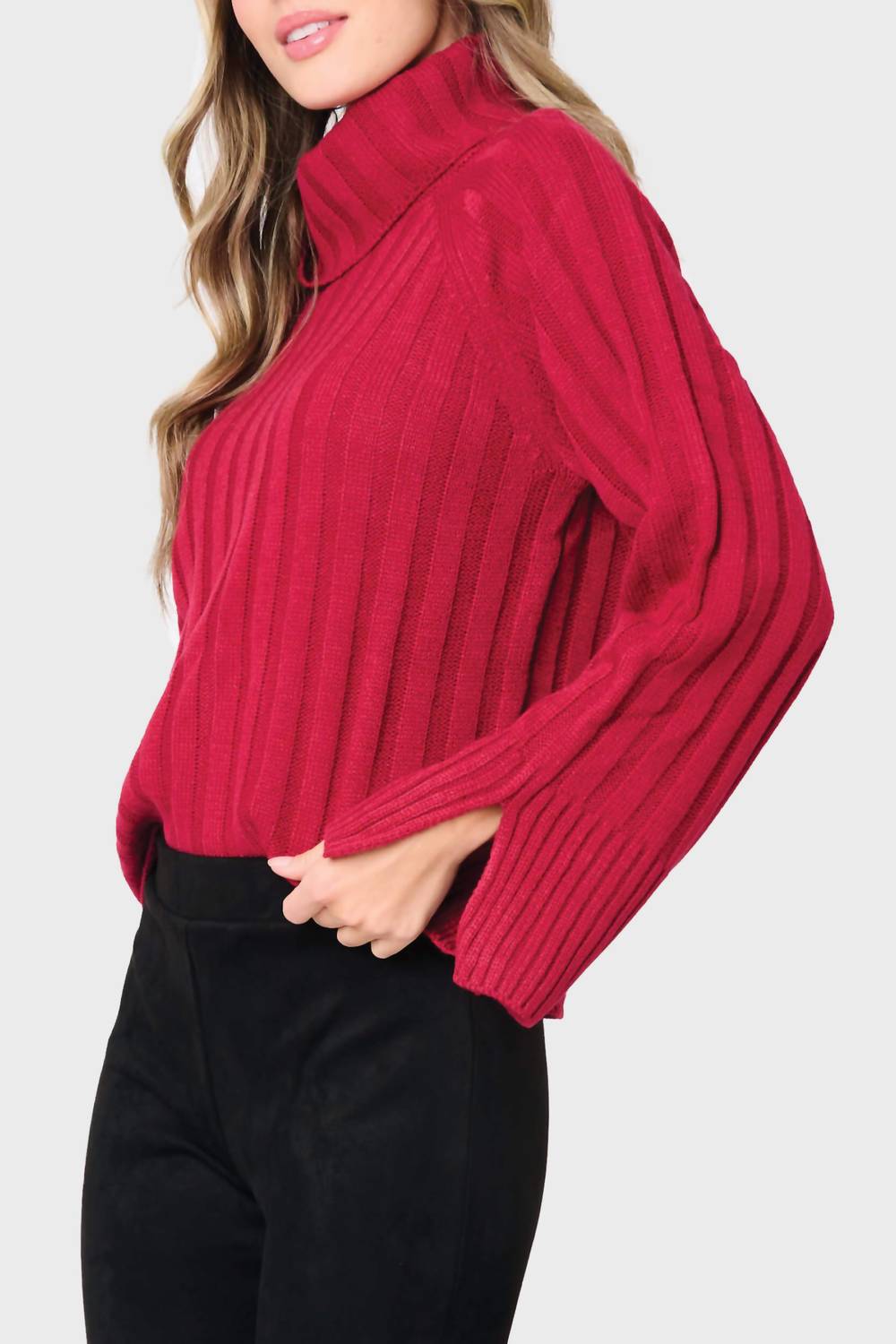 Sanctuary - It's Cold Outside Cowl Neck Sweater
