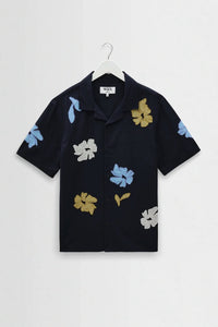 Wax London - Flower Applique Didcot Shirt