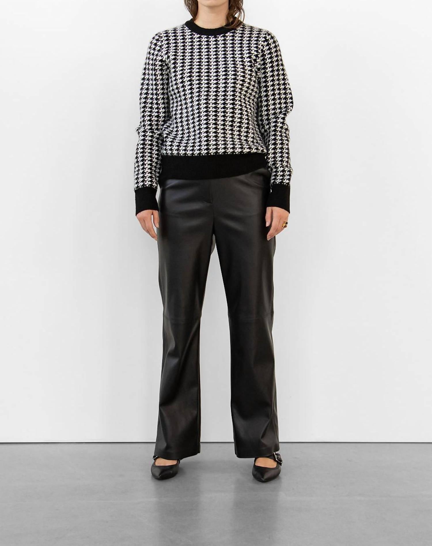 Withblack - Stella Houndstooth Pullover
