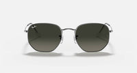 Ray Ban - Hexagonal Flat Lens Large Non Polarized Sunglasses Rb3548n 004/71