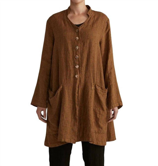 Cut Loose - Morse Check Swing Coat