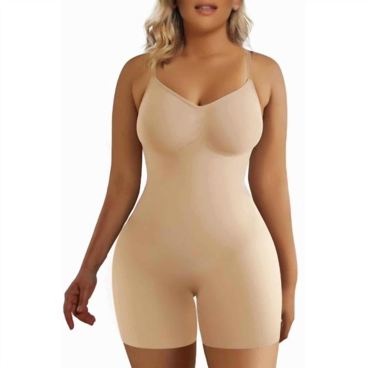 Shaperx - Mid-thigh Sculpting Bodysuit Shapewear