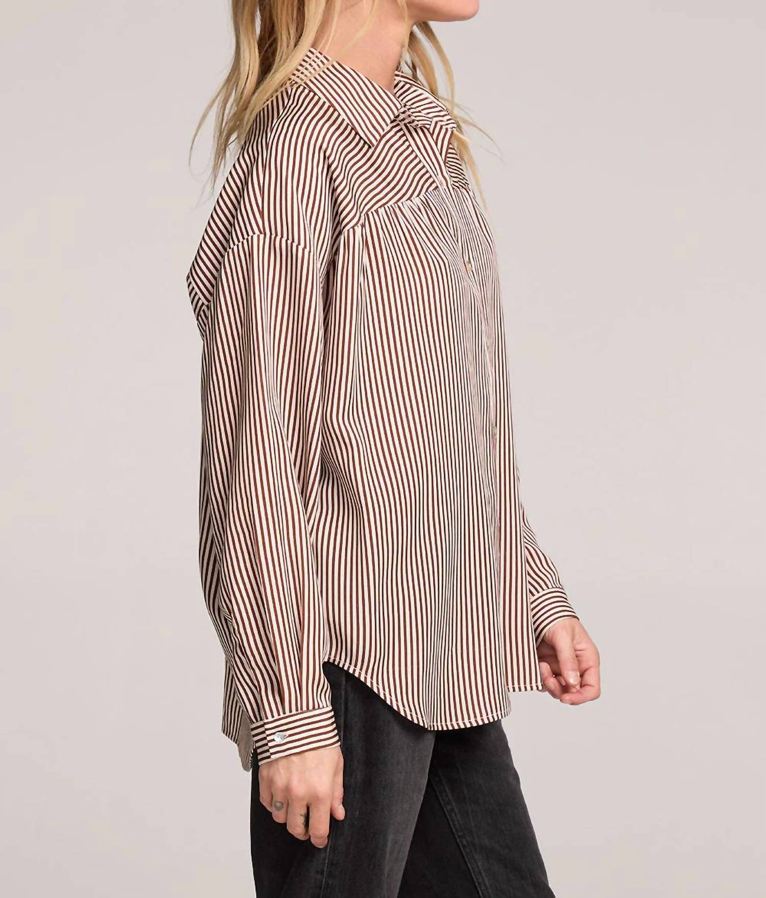 Saltwater Luxe - Isadora Button-down Top