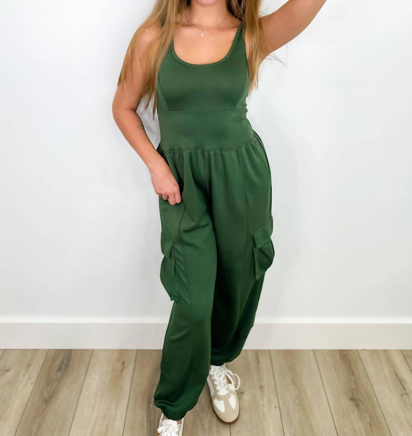 Blakeley - I'm All Set Rayon Blend Jumpsuit