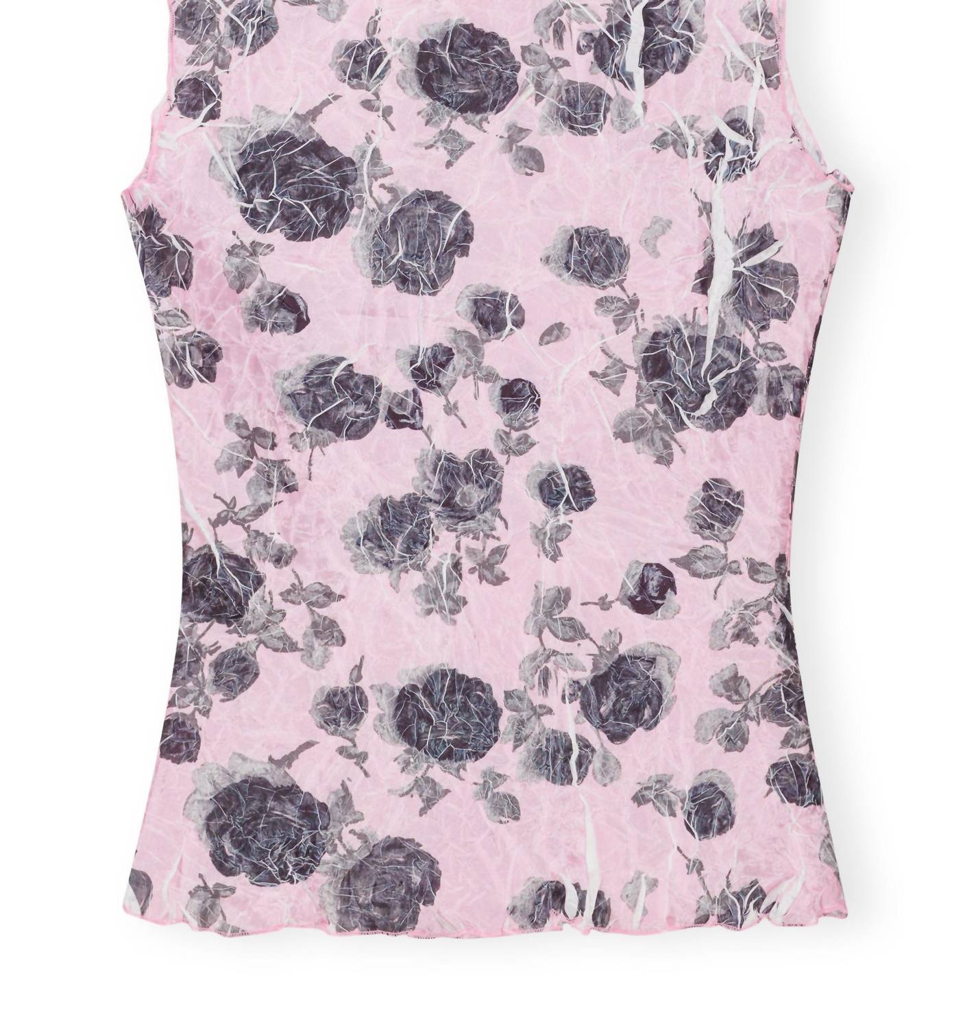 Ganni - Shibori Pleat Top