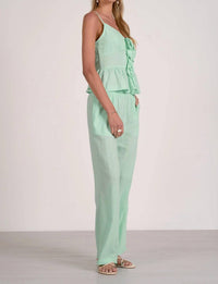 Elan - Linen Drawstring Pant