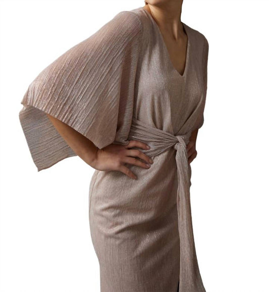 Joseph Ribkoff - Drapped Sleeve Dress