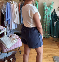 Sadie & Sage - Coastal Crew Pleated Shorts
