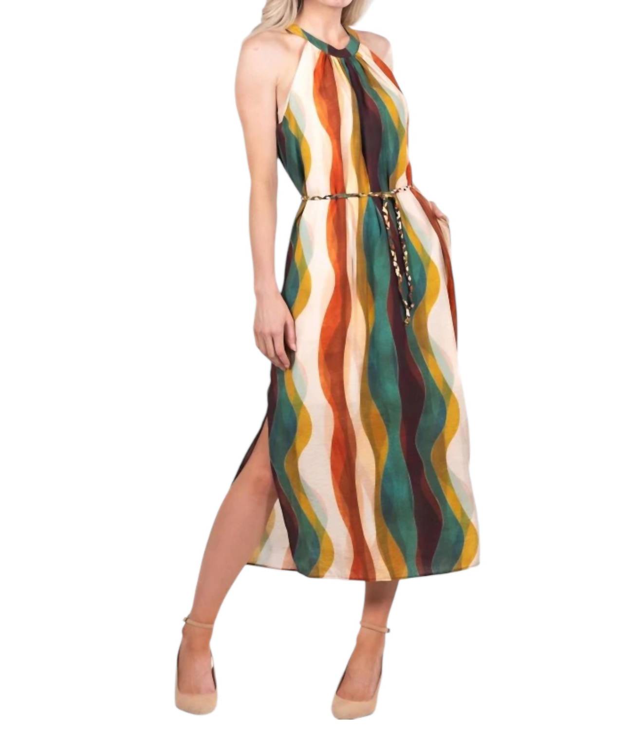 Willa Story - Midi With Rope Belt Dress