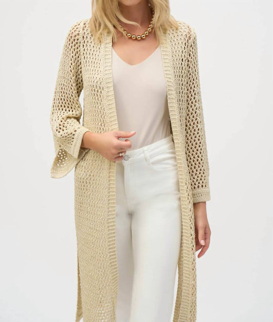 Joseph Ribkoff - Sweater Knit Open Stitch Cover-up