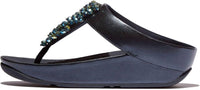 Fitflop - Women's Rumba Iridescent Beaded Toe-post Sandals