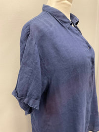 0039 Italy - SHORT SLEEVE LINEN SHIRT