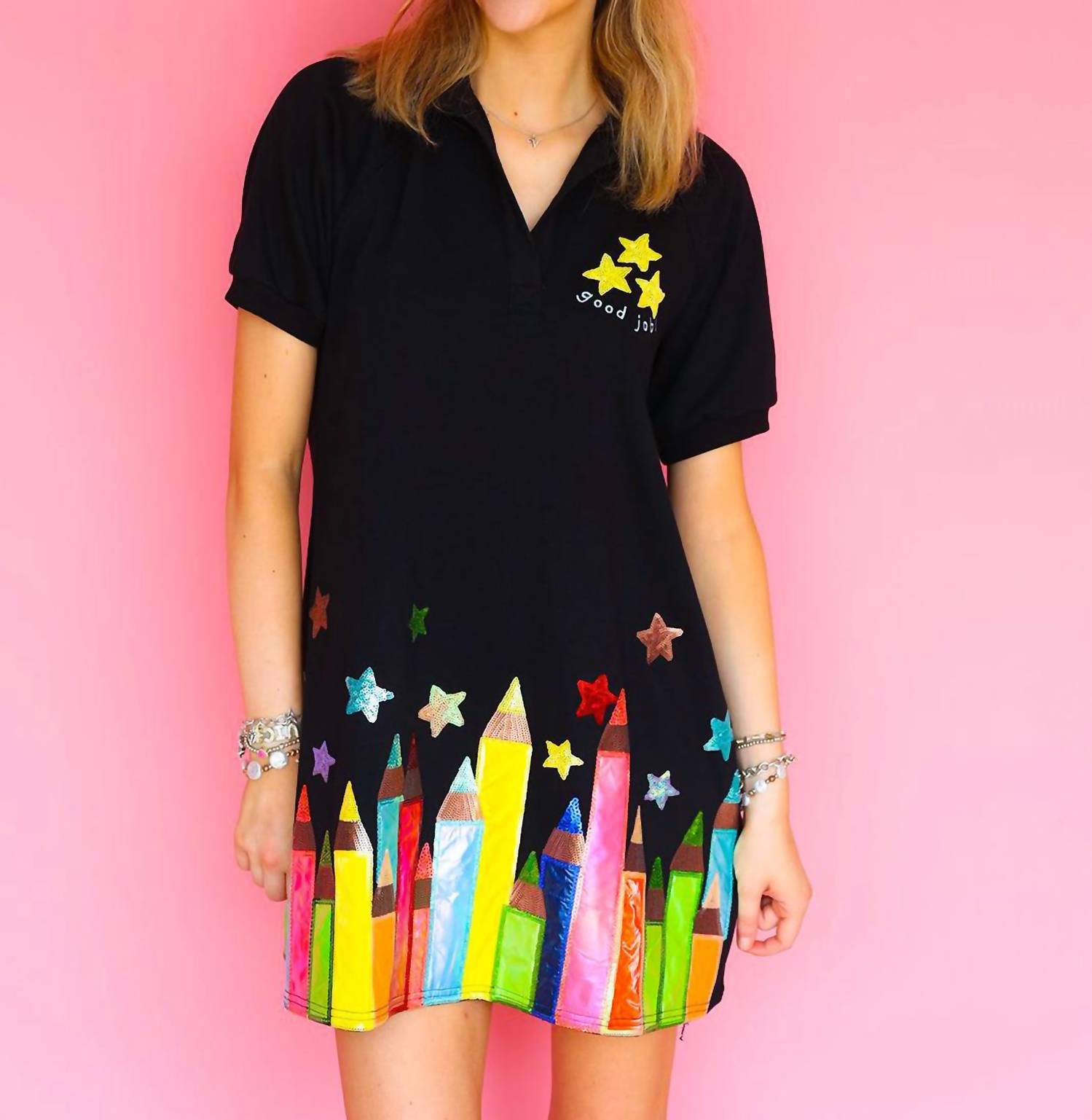 Brianna Cannon - School Days Colored Pencil Mini Dress