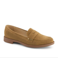Andrea Women's Slip-on Loafer in beige - women's flats