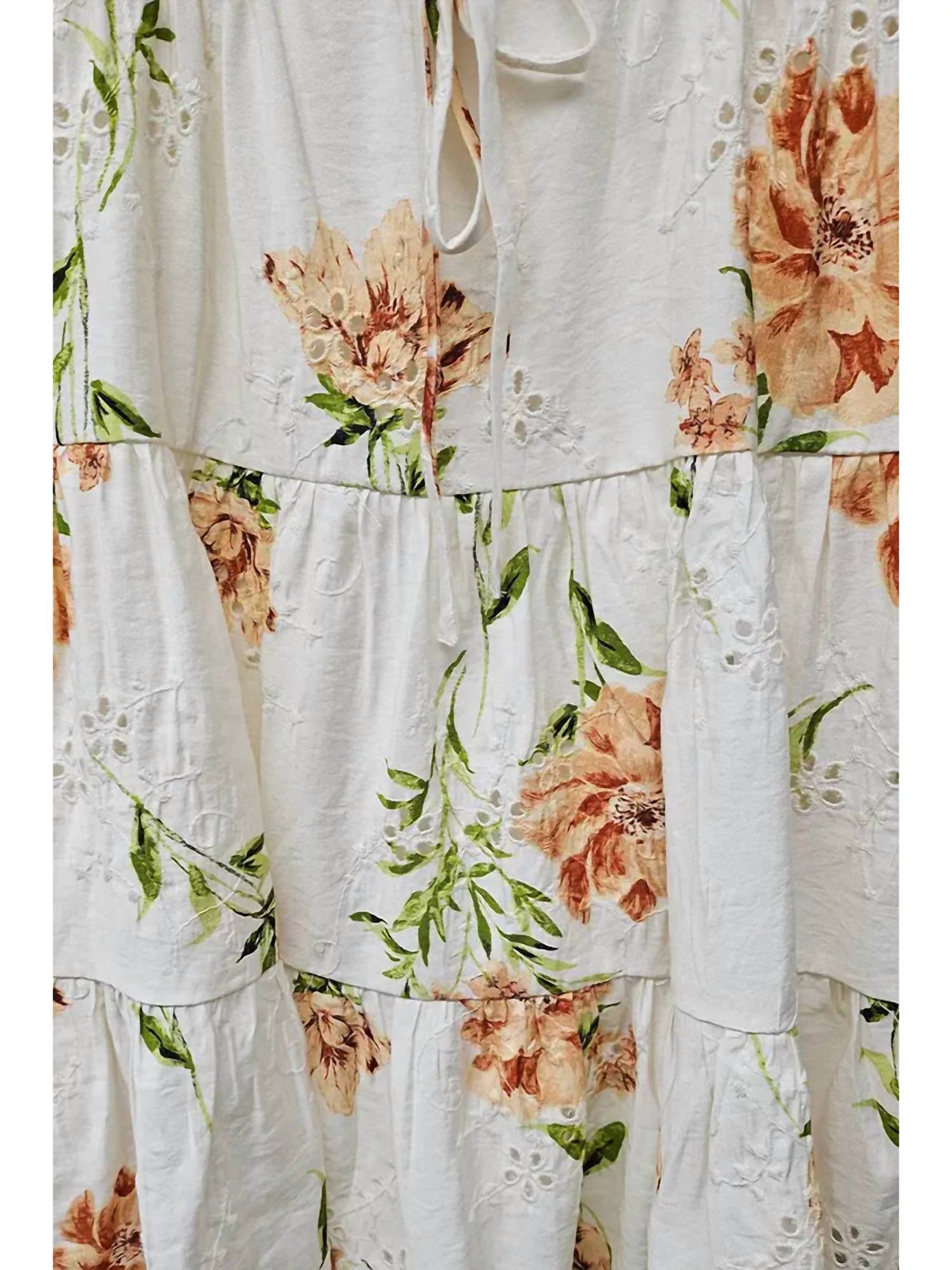 Illa Illa - Women's Peach Blossom Dress