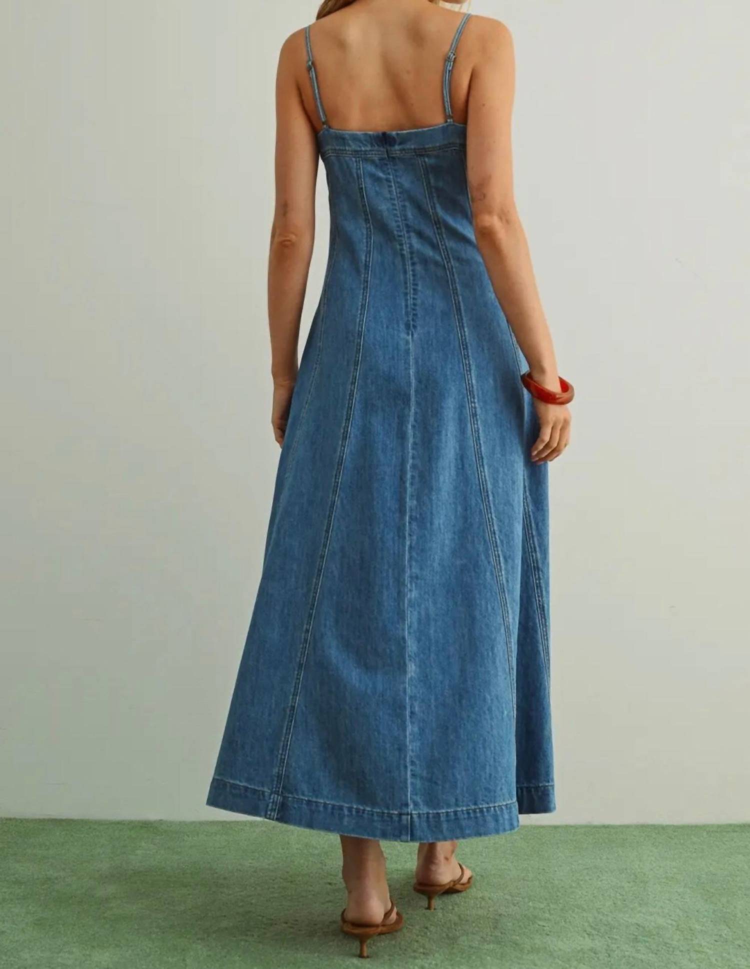 Bluebell - Spaghetti Strap Maxi Dress