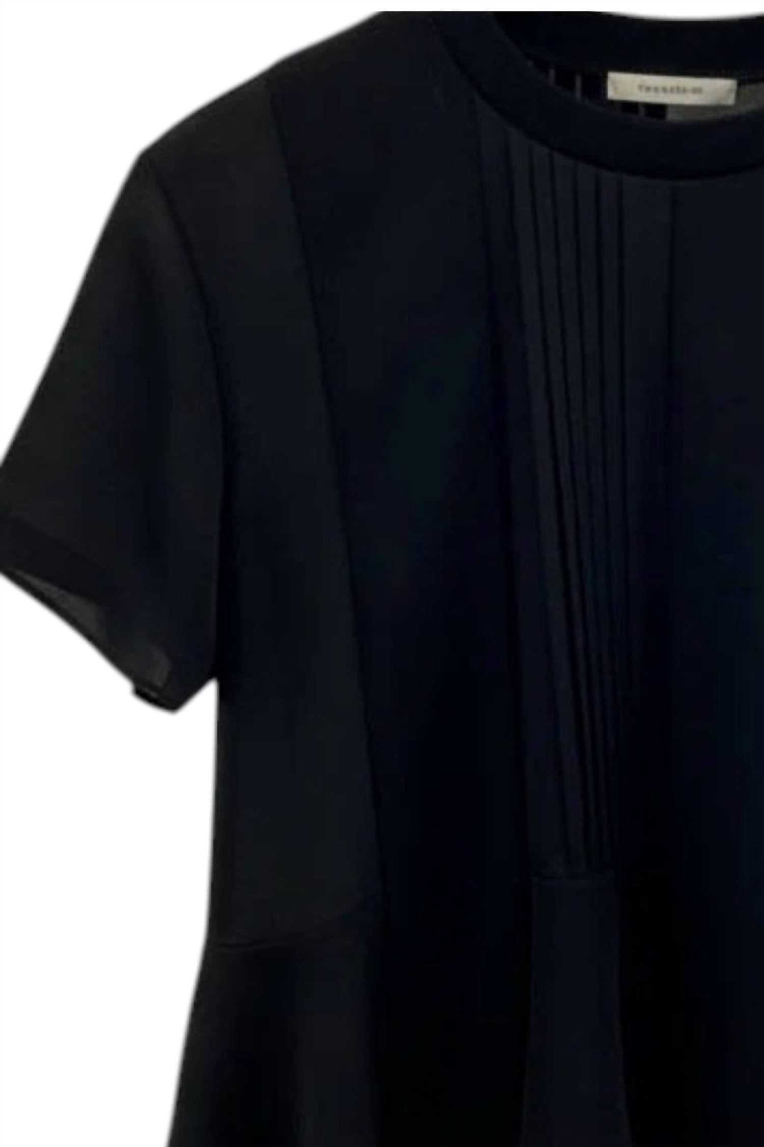Sacai - Women's Satin X Cotton Jersey Tee