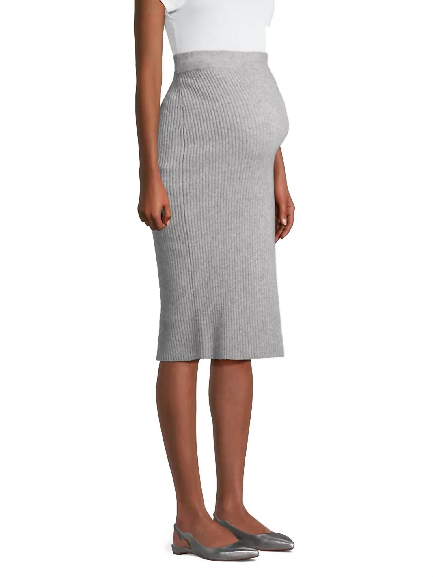 Emilia George - Frankie Knee Length Maternity Skirt