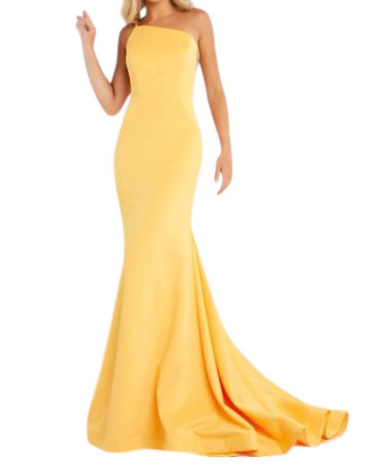 Jovani - One Shoulder Prom Dress