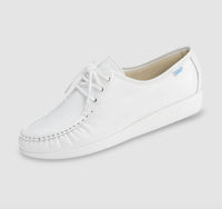 SAS Women's Siesta Loafer in white - women's flats - detail view