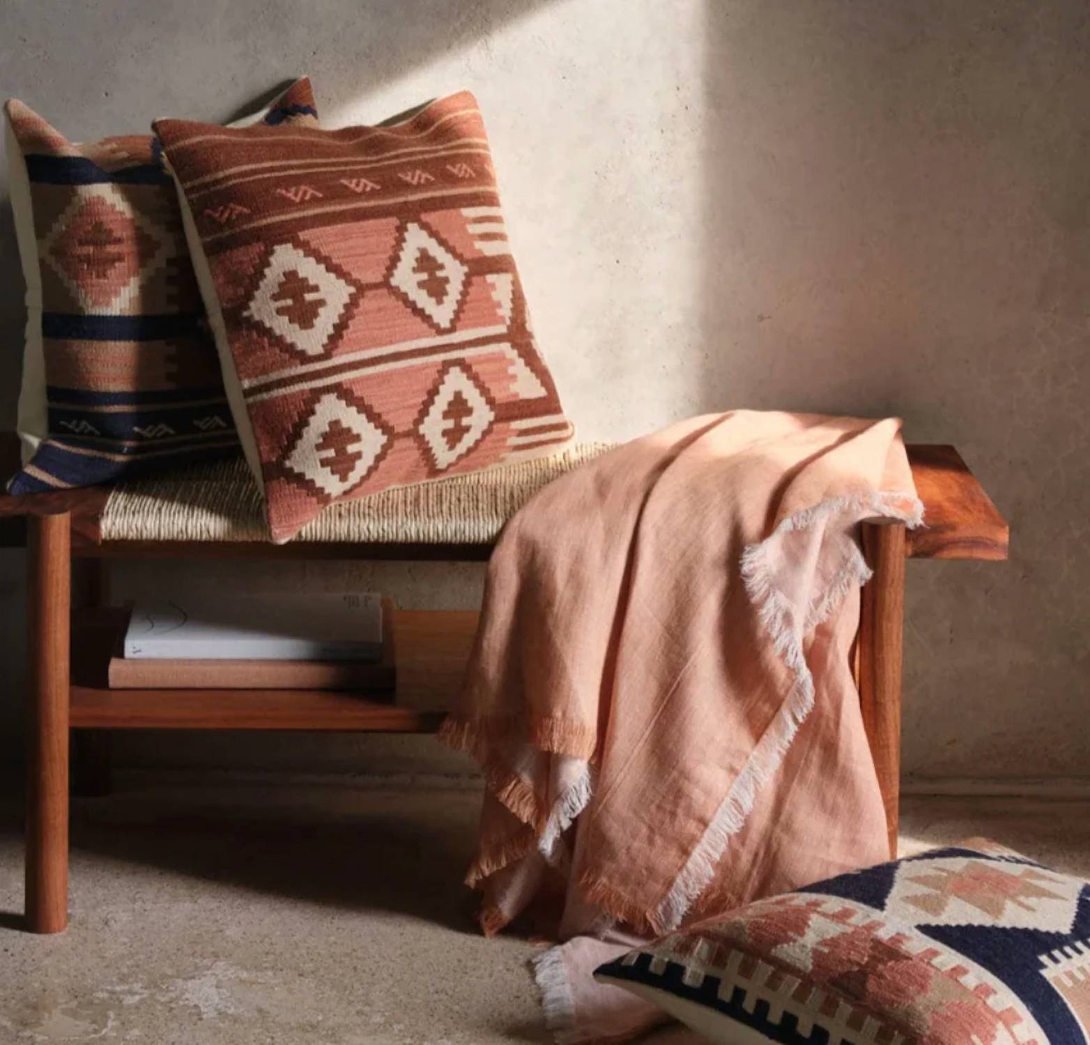 The Citizenry - Deniz Kilim Pillow - 20"x 20"